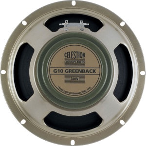 Main product image for Celestion G10 Greenback 10" 16 Ohm Guitar Sp 294-2252